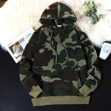 AIDASE  -  Mens Autumn Winter Camouflage Sweatshirt Harajuku Euro American Trendy Brand Loose Hooded Couple Jacket Unisex Casual aidase-shop