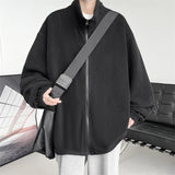 =Aidase Y2k Harajuku Korean Outwear Fleece Jackets Coats Windbreaker New In Jackets Japanese Streetwear Zipper Up Bomber Jacket aidase-shop