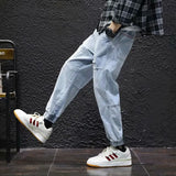 Aidase New Streetwear Hip Hop Cargo Pants Men's Jeans Elastic Harun Joggers In Autumn and Spring Men ClothIng aidase-shop