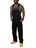 Aidase Vintage Patchwork Cargo Pants Mens Denim Overalls Spring Autumn   Oversize Romper Jeans Trousers Casual Jumpsuit Plus Size 5XL