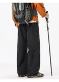 AIDASE  -  Men's Outdoor Hiking Pants Waterproof Quick Dry Wide Leg Cargo Trousers Elastic Waist Drawstring Casual Streetwear Bottoms aidase-shop