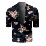 AIDASE  -  Men'S Hawaiianss Floral Shirts Button Down Holiday Beach Shirts Summer Outfits Fashion Regular Cuff Men'S Shirt With Pocket aidase-shop