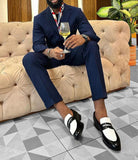 AIDASE  -  Fashion Utility Wedding Men Suit Business Tailor-Made Party Tuxedo 2 Pieces Groom Wear Coat Pants Party Singer Groom Customized aidase-shop