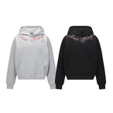AIDASE  -  American Goth Letter Printed Pullover Hoodies Man Pullover Hip Hop Fashion Oversized Hooded Sweatshirts Y2K Streetwear Hoodie aidase-shop