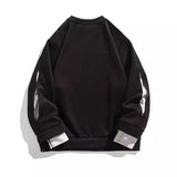 AIDASE  -  New Autumn/Winter Fashion Brand Retro Design with Contrast Color Round Neck Loose and Versatile Handsome Men's Casual Sweater aidase-shop