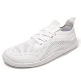 AIDASE  -  Men Black Breathable Knit Barefoot Shoes Lightweight Non-slip Fitness Training Wide Toe Casual Shoes Outdoor Footwear for Women aidase-shop
