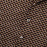 Aidase French Style Men Short Jacket Fashion Luxury Thousand Bird Grid Pattern Tops Spring Autumn  Vintage Loose Little Coat Streetwear