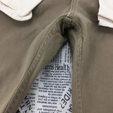 AIDASE  -  Pure Cotton Casual American Retro Faded Cleanfit Slim Fit Khaki een Work Pants Long Trousers Men Straight Cut Regular aidase-shop