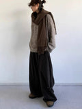 AIDASE  -  Retro Japanese Neutral Lazy Sle Sweater Loose Casual Overhead Knitted irt for Men And Women Spring Autumn Faionable aidase-shop