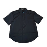 AIDASE  -  Niche Design Men's Shirts Turn-down Collar Solid Color Chic Button Short Sleeve Casual Single Breasted Male Tees New 9W3050 aidase-shop