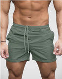 AIDASE  -  Summer New Casual Fashion Versatile Solid Color Personality Simple Beach Shorts aidase-shop