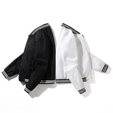 AIDASE  -  Spring Autumn Solid Color Baseball Coat Fashion Casual All Quality Fabric Breathable Comfortable Durable Standard Crisp Version aidase-shop