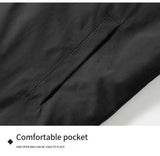 AIDASE  -  Spring and Autumn jacket men's new double-sided wear stand-up collar sports jacket men's American tide couples tops aidase-shop