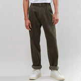 AIDASE  -  Spring Autumn New Stylish Straight Cargo Pants Men Casual Texture Corduroy Trousers For Men Loose High-waisted Pants Streetwear aidase-shop