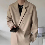 AIDASE  -  Casual Suit Blazer Jacket for Men High-end Button Coat for Business Professional Formal Wear Trendy Coat for Men Women aidase-shop