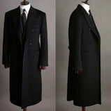 Aidase Winter Vintage Men Woolen Overcoat Double Breasted Long Jacket Smart Casual Winter England Style Business Coat Custom Made aidase-shop