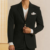 Aidase Fall Casual Suit Jacket British Style Men Blazers Single-breasted Wedding Business Dress Coat Social Banquet Tuxedo Costume aidase-shop