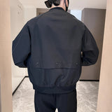 AIDASE  -  Men's Autumn Jacket Men Korean Streetwear Fashion Loose Casual Vintage Bomber Jacket Commuter Spring Coat Outerwear aidase-shop