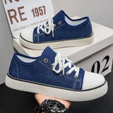 AIDASE  -  Summer New Couple White Canvas Shoes, Minimalist Breathable Soft Sole All-match Daily Casual Sneakers aidase-shop