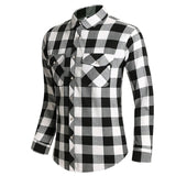 AIDASE  -  Loose Wrinkle-Free Men'S Streetwear Shirt Mens Fashion Casual Striped Linen Lapel Long Sleeve Shirt Top Blouse рубашка aidase-shop