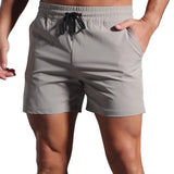 AIDASE  -  Men Casual Shorts Quick Drying Sports Gym Workout Sweatpants Pocket Pocket Breathable Shorts Pants Outfits Streatwear Pantalones aidase-shop