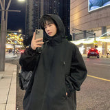 AIDASE  -  Spring Gradient Windbreaker Men's Multi Zippers Casual Climbing Hat Jacket Unisex Fashion Gorpcore Camping Fishing Coat aidase-shop