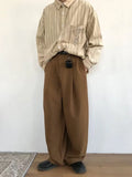 Aidase Japanese Vintage Shirts Men Women Harajuku Striped Loose Cardigan Coat Spring Autumn Thin Cargo Long Sleeves Casual Unisex Tops aidase-shop