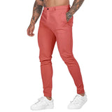 AIDASE  -  Spring Autumn Male Solid Color Slim Cargo Pants Homme Casual Fashion Simple All-match Pencil Trousers Sweatpants Men's Clothing aidase-shop