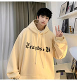 Oversized Men's Hoodies Foaming Printing Autumn Winter Jumpers Fashion Brand Hip Hop Male Hooded Sweatshirts aidase-shop