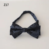 AIDASE  -  12*6CM Luxury Paisley Bow Ties For Men Adult Gray Brown Floral Soft Bowties Wedding Party Groom Formal Butterfly Shirt Accessory aidase-shop
