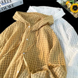 AIDASE  -  Shirt men Sun Shirt Hooded Pullover Protection Mesh Breathable Comfortable Streetwear Trendy Youth Outdoor Shirt aidase-shop