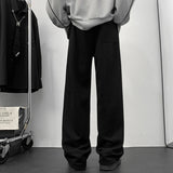 AIDASE  -  Autumn New Men's Sports Sweatpants Trendy Loose Casual Versatile Straight-leg Trousers Solid Color Drawstring Pants 21E7519 aidase-shop