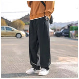 AIDASE  -  American high street workwear men spring and autumn new thin retro casual loose straight pants aidase-shop