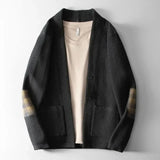 Aidase Sweater for Men Casual Knit Cardigan Man With Pockets Coats Loose Fit High Quality Knitwear Korean Style Reviews Clothes Top Y2k aidase-shop