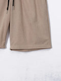 AIDASE  -  Short Sleeve Collar Shirt Men's Summer Thin Set Casual Sportswear Summer Shorts aidase-shop