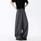AIDASE  -  American Style Mem's Pants High Street Curved Knife Trousers Summer Fashion Casual Loose Handsome Menswear Tide aidase-shop