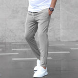 AIDASE  -  Business Casual Men's Pants Micro Beam Sports Versatile Long Trousers Comfortable Fit Summer Fashion aidase-shop