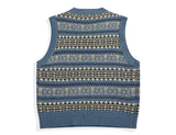 Aidase Sweater Vest Men O-neck Japanese Striped Stylish Harajuku Apricot Design All-match Unisex Clothing Knitwear Baggy Streetwear aidase-shop