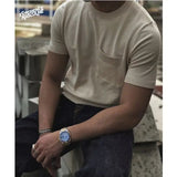 Aidase Summer Men Solid Zipper Knitted Polo Shirt Streetwear Fashion Male Clothes Lapel Slim Basic Business Casual Short Sleeve Tops aidase-shop