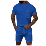 AIDASE  -  Man Tuxedo Suits Male Two Piece T Shirt Business Casual Half Sleeve High Slim Fit Shorts Set Big And Tall Suits Ropa De Hombre aidase-shop