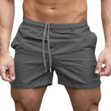 AIDASE  -  Summer New Casual Fashion Versatile Solid Color Personality Simple Beach Shorts aidase-shop