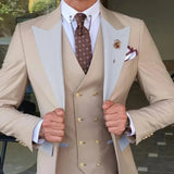 AIDASE  -  New Arrival Men's Formal Suit with Plus Size Options for Wedding Parties Trajes Elegante Para Hombres Trajes De Hombre