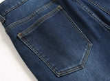 AIDASE  -  Autumn and Winter Fleece Style, Youth Casual Stretch Jeans, Winter Trendy Warm Pants, Combining Fashion and Warmth aidase-shop