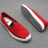 AIDASE  -  Autumn Fashion Men Canvas Shoes Breathable Men's Casual Slip on Loafers Male Flats Shoe Fisherman Shoes Zapatos Hombre BD8052 aidase-shop