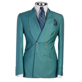 Aidase Men's Jacket Single Double Breasted Solid Color Casual Shawl Lapel Slim Suit Elegant Formal Wedding Prom Blazer Custom Made aidase-shop