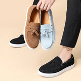 AIDASE  -  Men Business Vulcanized Shoes American-style Casual Comfortable Breathable Fashionable Sneakers Driving Travel Shoes Men aidase-shop