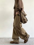 Aidase men's winter outfits Korean Fashion Baggy Pants For Men Women Streetwear Hip Hop Trousers Japanese Harajuku Loose Multi-Pocket Casual Cargo Pants aidase-shop