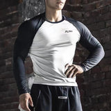 Aidase Top Slim Fit Elasticity T Shirt For Man Tight Men's Clothing Gym Black Running A Winter Size Fashion Trends 2024 It Luxury Sale aidase-shop
