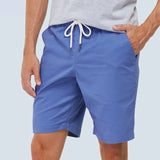 Aidase Mens Blue Summer Shorts Plus Size Cotton Casual Shorts Thin Loose Sportswear Running Training Cycling Gym Shorts Breeches Xxxl aidase-shop