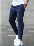 AIDASE  -  Business Casual Men's Pants Micro Beam Sports Versatile Long Trousers Comfortable Fit Summer Fashion aidase-shop